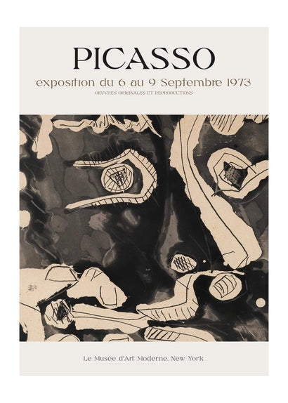 Pablo Picasso Exhibition Museum Poster, Framed