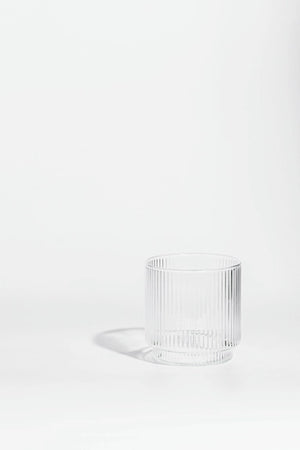 Short Ridged Glassware (Set of 4)