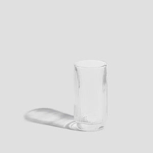 Tall Ridged Glassware (set of 4)