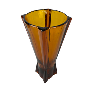 MCM Atomic Amber Vase