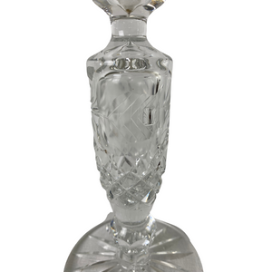 Single Crystal Etched 8" Candlestick