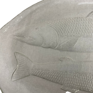 Large Oval Fish Platter 20"