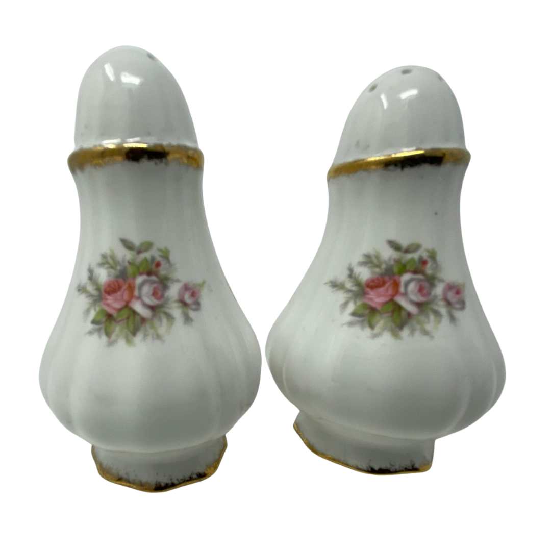 Paragon Victorian Rose Salt and Pepper Shakers