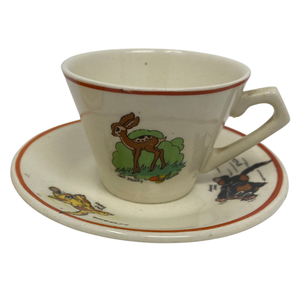 Walt Disney 3 kittens cup & saucer (Childrens)