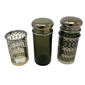 Silver Plated Salt and Pepper Shakers