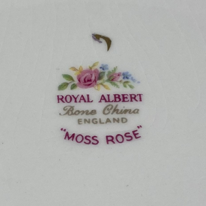 Royal Albert Cookie Plate - Moss Rose Pattern