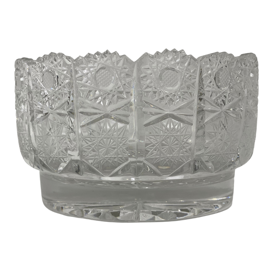 Crystal Bowl with Heavy Base