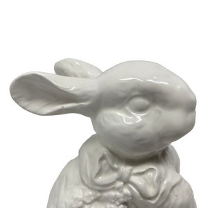 Ceramic White Bunny
