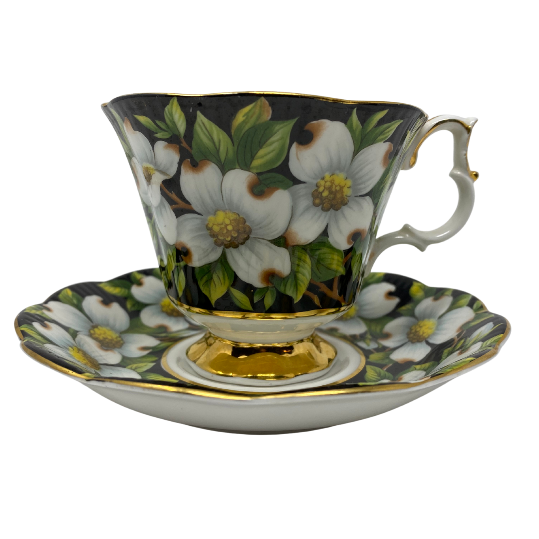 Royal Albert Dogwood Cup and Saucer