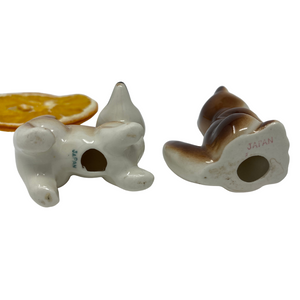 Japanese Porcelain Dogs - Pair