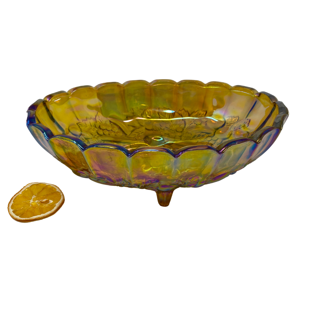 Large Carnival Glass Bowl