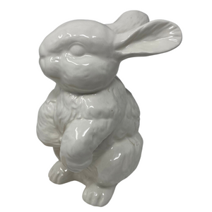 Ceramic White Bunny