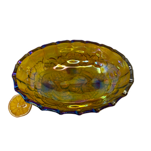 Large Carnival Glass Bowl