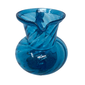 Blown Blue Glass Jug