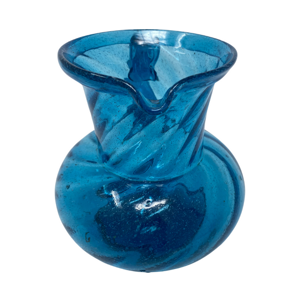 超人気の雑貨店 - Jug Glass Blue Blown JUG BASIN & その他