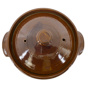 English Bean Pot with Lid