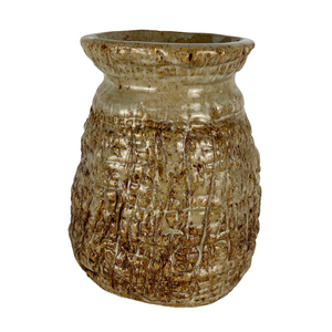 Handmade Textured Pottery Vase