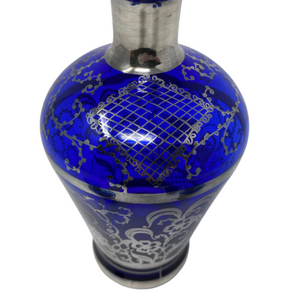 Blue Venetian Decanter and Glasses (5)