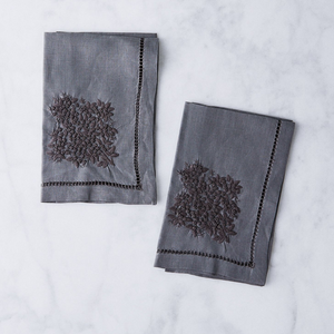 Italian Linen Dinner Napkins Set of Two