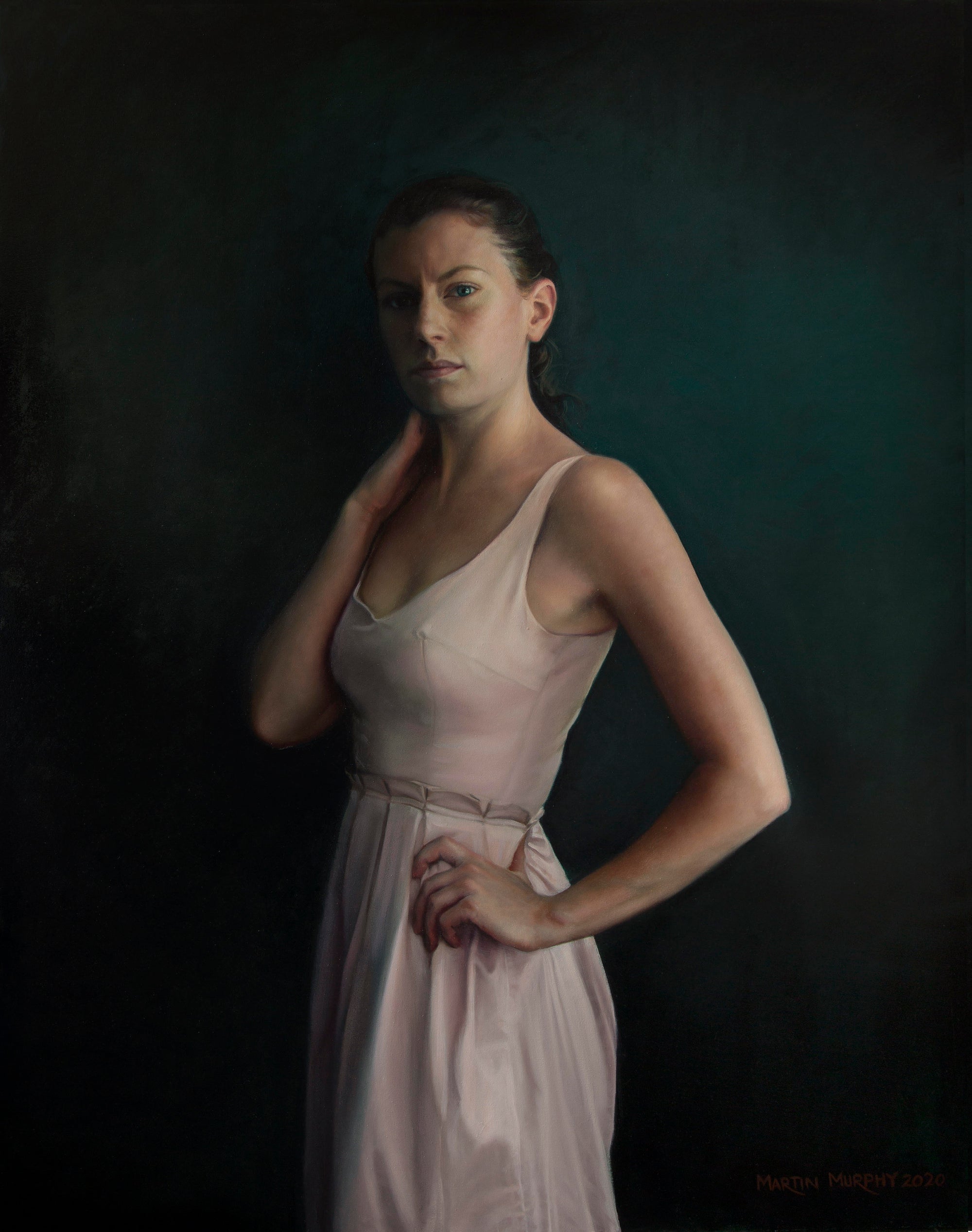 Woman in Pink by Martin Murphy